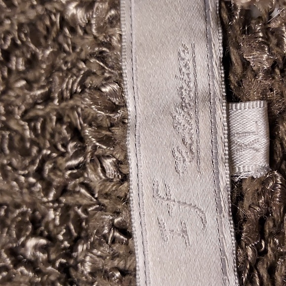 Womens Loden Green Ribbon Knit Sweater, IF Collection, sz XL - Picture 3 of 10